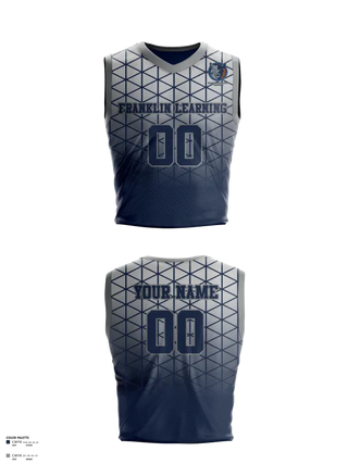 Mens Basketball Jersey, Franklin Learning Center Basketball, Women's Basketball, Teamtime, Team time, sublimation, custom sports apparel, team uniforms, spirit wear, spiritwear, sports uniforms, custom shirts, team store, custom team store, fundraiser sports, apparel fundraiser