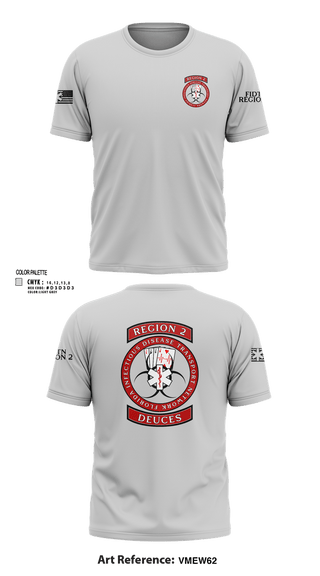 Short Sleeve Performance Shirt, FIDTN Region 2, EMS/EMT, Teamtime, Team time, sublimation, custom sports apparel, team uniforms, spirit wear, spiritwear, sports uniforms, custom shirts, team store, custom team store, fundraiser sports, apparel fundraiser