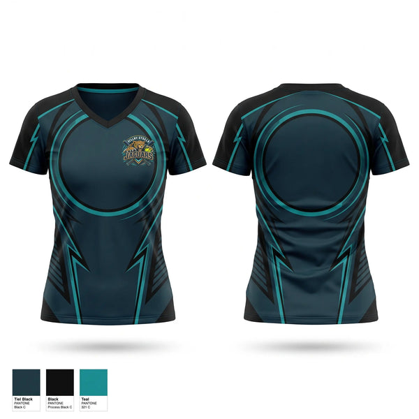 Womens Short Sleeve Vneck Shirt, JAGUARS, Softball, Teamtime, Team time, sublimation, custom sports apparel, team uniforms, spirit wear, spiritwear, sports uniforms, custom shirts, team store, custom team store, fundraiser sports, apparel fundraiser