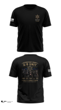 Schenectady County Sheriff K9 Short Sleeve Performance Shirt - 3