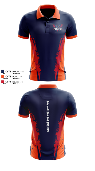 Short Sleeve Performance Shirt, Heartland Flyers, Track & Field, Teamtime, Team time, sublimation, custom sports apparel, team uniforms, spirit wear, spiritwear, sports uniforms, custom shirts, team store, custom team store, fundraiser sports, apparel fundraiser