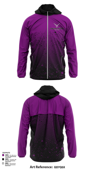 Windbreaker, Valley Vista Girls Soccer, Women's Soccer, Teamtime, Team time, sublimation, custom sports apparel, team uniforms, spirit wear, spiritwear, sports uniforms, custom shirts, team store, custom team store, fundraiser sports, apparel fundraiser