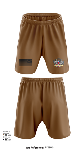 Athletic Shorts With Pockets, 182nd Field Artillery, Army, Teamtime, Team time, sublimation, custom sports apparel, team uniforms, spirit wear, spiritwear, sports uniforms, custom shirts, team store, custom team store, fundraiser sports, apparel fundraiser