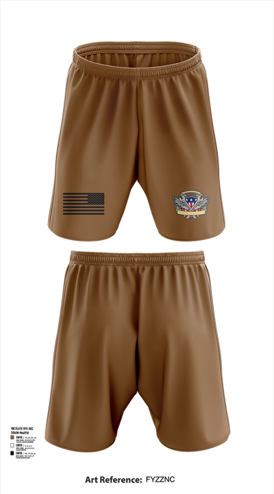 182nd Field Artillery 54920124 Athletic Shorts With Pockets - 101