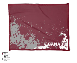 Blanket, Ganado, Spirit Store, Teamtime, Team time, sublimation, custom sports apparel, team uniforms, spirit wear, spiritwear, sports uniforms, custom shirts, team store, custom team store, fundraiser sports, apparel fundraiser