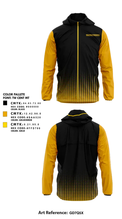 Versailles Tigers 6856994 Windbreaker - 1