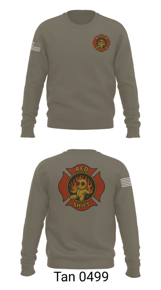Crew Neck Sweatshirt, City of Lake Geneva Fire Department, , Teamtime, Team time, sublimation, custom sports apparel, team uniforms, spirit wear, spiritwear, sports uniforms, custom shirts, team store, custom team store, fundraiser sports, apparel fundraiser