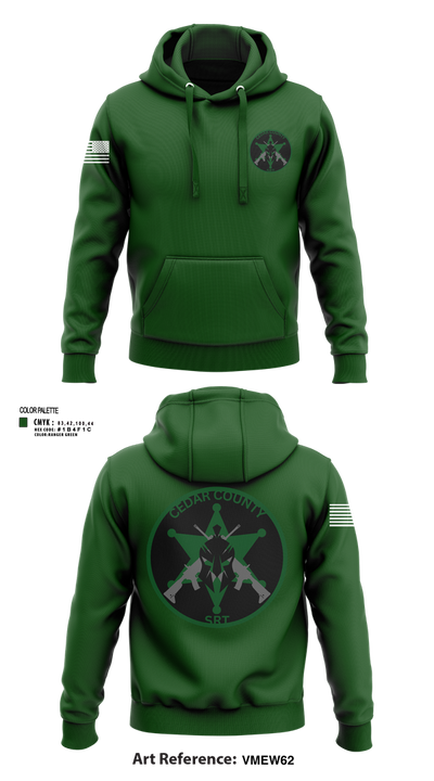 CEDAR COUNTY SRT 26939757 Hoodie - 1