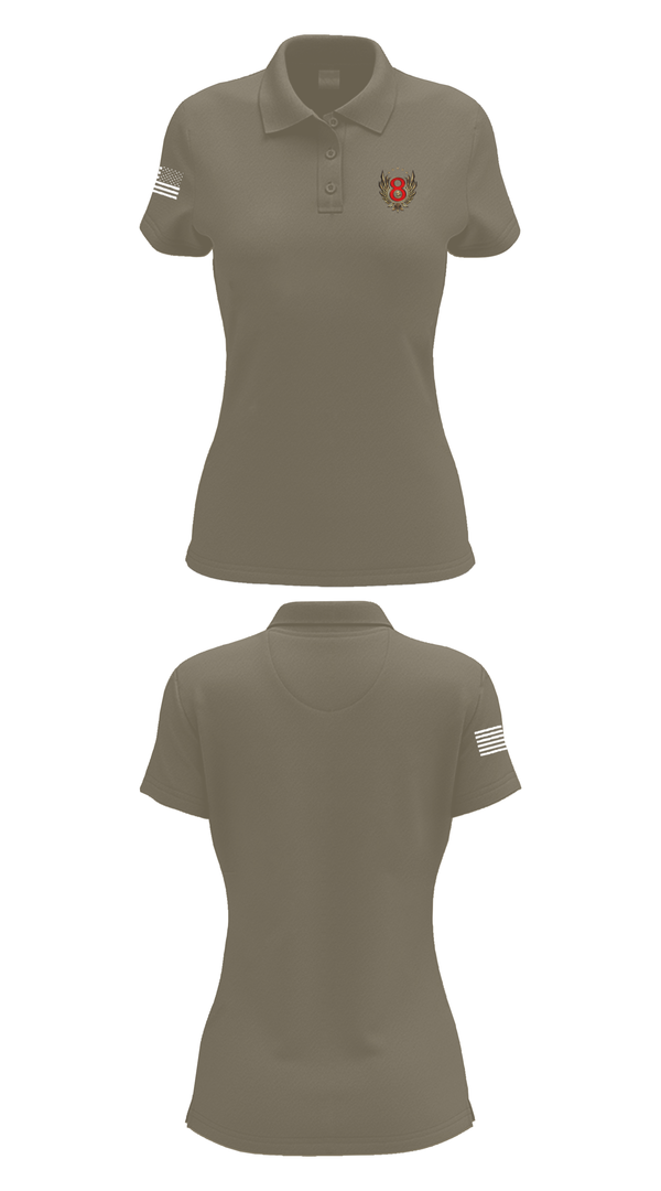 Womens Short Sleeve Performance Polo, Section 8, , Teamtime, Team time, sublimation, custom sports apparel, team uniforms, spirit wear, spiritwear, sports uniforms, custom shirts, team store, custom team store, fundraiser sports, apparel fundraiser