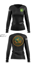 Florida 43193652 Women's Long Sleeve V-neck Shirt - 100