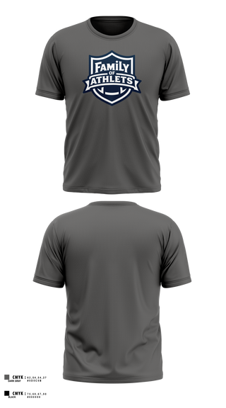 Short Sleeve Performance Shirt, Family Of Athletes, , Teamtime, Team time, sublimation, custom sports apparel, team uniforms, spirit wear, spiritwear, sports uniforms, custom shirts, team store, custom team store, fundraiser sports, apparel fundraiser