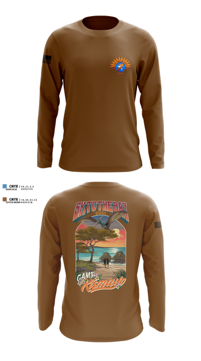 Task Force Bastards 71335130 Long Sleeve Performance Shirt 2