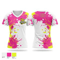 Bayside Bananas Women's Short Sleeve V-neck Shirt - 1