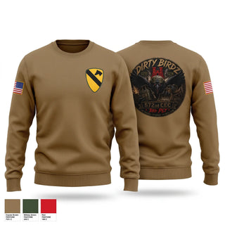 Crew Neck Sweatshirt, 572nd CEC 3rd PLT, Army, Teamtime, Team time, sublimation, custom sports apparel, team uniforms, spirit wear, spiritwear, sports uniforms, custom shirts, team store, custom team store, fundraiser sports, apparel fundraiser