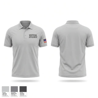 Short Sleeve Performance Polo, vertical deployment, Police, Teamtime, Team time, sublimation, custom sports apparel, team uniforms, spirit wear, spiritwear, sports uniforms, custom shirts, team store, custom team store, fundraiser sports, apparel fundraiser
