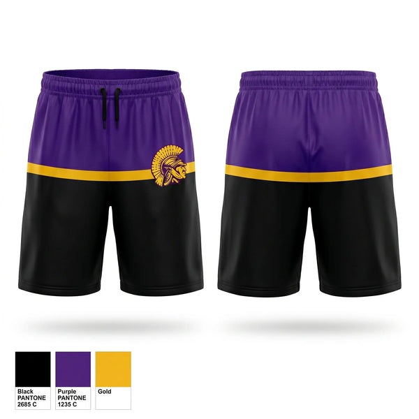 Athletic Shorts With Pockets, Trojans, Men's Basketball, Teamtime, Team time, sublimation, custom sports apparel, team uniforms, spirit wear, spiritwear, sports uniforms, custom shirts, team store, custom team store, fundraiser sports, apparel fundraiser