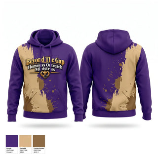 Hoodie, Beyond The Gap Homeless & Outreach Center, , Teamtime, Team time, sublimation, custom sports apparel, team uniforms, spirit wear, spiritwear, sports uniforms, custom shirts, team store, custom team store, fundraiser sports, apparel fundraiser
