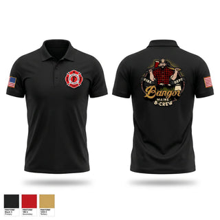 Short Sleeve Performance Polo, bangor b crew, Fire Department, Teamtime, Team time, sublimation, custom sports apparel, team uniforms, spirit wear, spiritwear, sports uniforms, custom shirts, team store, custom team store, fundraiser sports, apparel fundraiser