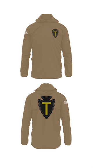 Windbreaker, B CO 3-141, Army, Teamtime, Team time, sublimation, custom sports apparel, team uniforms, spirit wear, spiritwear, sports uniforms, custom shirts, team store, custom team store, fundraiser sports, apparel fundraiser