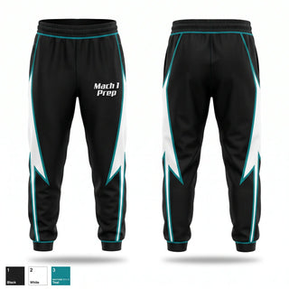 Sweatpants, Mach 1 Prep, Track & Field, Teamtime, Team time, sublimation, custom sports apparel, team uniforms, spirit wear, spiritwear, sports uniforms, custom shirts, team store, custom team store, fundraiser sports, apparel fundraiser
