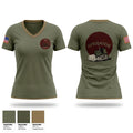 MWSS-172 HE Women's Short Sleeve V-neck Shirt - 1