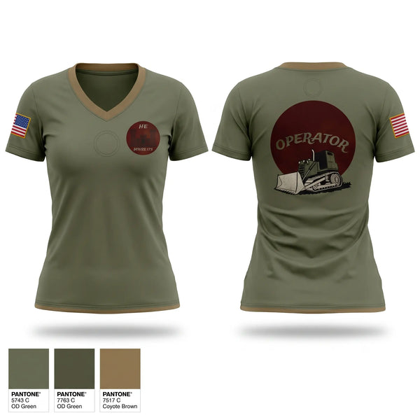 Womens Short Sleeve Vneck Shirt, MWSS-172 HE, Marines, Teamtime, Team time, sublimation, custom sports apparel, team uniforms, spirit wear, spiritwear, sports uniforms, custom shirts, team store, custom team store, fundraiser sports, apparel fundraiser
