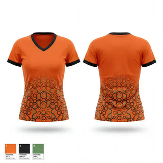 Womens Short Sleeve Vneck Shirt, B.O.S.S., Softball, Teamtime, Team time, sublimation, custom sports apparel, team uniforms, spirit wear, spiritwear, sports uniforms, custom shirts, team store, custom team store, fundraiser sports, apparel fundraiser