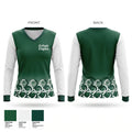 Exhalt Eagles Women's Long Sleeve V-neck Shirt - 1