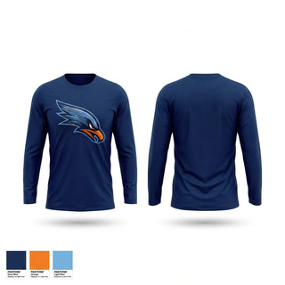 Long Sleeve Performance Shirt, Herbert Akins Road Middle School, Track & Field, Teamtime, Team time, sublimation, custom sports apparel, team uniforms, spirit wear, spiritwear, sports uniforms, custom shirts, team store, custom team store, fundraiser sports, apparel fundraiser