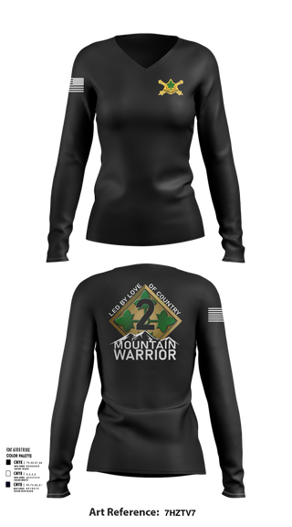 Womens Long Sleeve Vneck Shirt, 2SBCT, , Teamtime, Team time, sublimation, custom sports apparel, team uniforms, spirit wear, spiritwear, sports uniforms, custom shirts, team store, custom team store, fundraiser sports, apparel fundraiser