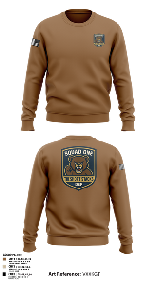 Crew Neck Sweatshirt, DEP Police Squad One, , Teamtime, Team time, sublimation, custom sports apparel, team uniforms, spirit wear, spiritwear, sports uniforms, custom shirts, team store, custom team store, fundraiser sports, apparel fundraiser