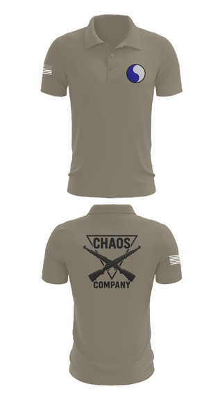 Short Sleeve Performance Polo, C-Co 1/116 29th IN BDE, , Teamtime, Team time, sublimation, custom sports apparel, team uniforms, spirit wear, spiritwear, sports uniforms, custom shirts, team store, custom team store, fundraiser sports, apparel fundraiser