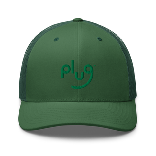 Plug Green Hydrogen 22679521 Retro Trucker Hat | Yupoong 6606