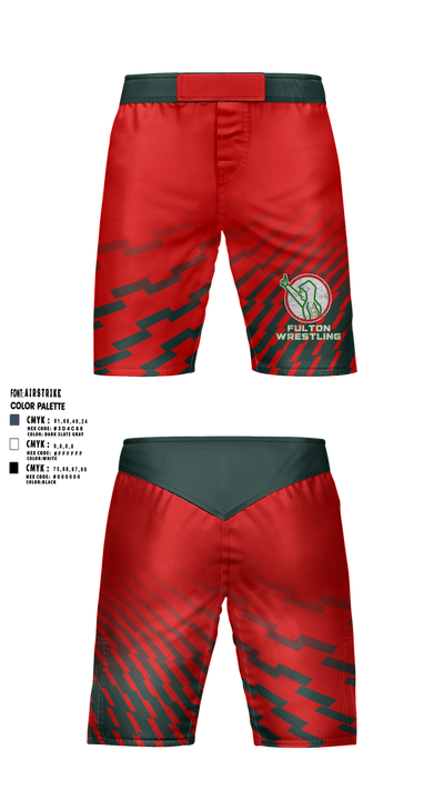 Fulton 33114995 Fight Shorts - 2