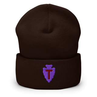 36th Infantry Division A Co 1-141 Cuffed Beanie | Yupoong 1501KC