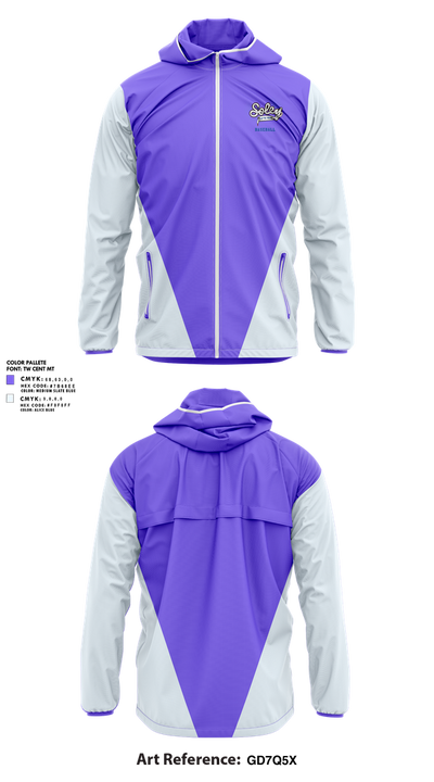 Soley Stars 10913718 Windbreaker - 1