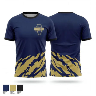 Old School Cotton Feel Shirt, Illinois United (ISVI Co-op), Wrestling, Teamtime, Team time, sublimation, custom sports apparel, team uniforms, spirit wear, spiritwear, sports uniforms, custom shirts, team store, custom team store, fundraiser sports, apparel fundraiser