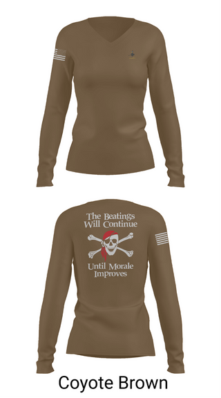 Womens Long Sleeve Vneck Shirt, Delta Co. 1-3 AB, , Teamtime, Team time, sublimation, custom sports apparel, team uniforms, spirit wear, spiritwear, sports uniforms, custom shirts, team store, custom team store, fundraiser sports, apparel fundraiser