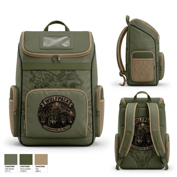 Gear Bag, Headquarters Company, MRB HI, Army, Teamtime, Team time, sublimation, custom sports apparel, team uniforms, spirit wear, spiritwear, sports uniforms, custom shirts, team store, custom team store, fundraiser sports, apparel fundraiser