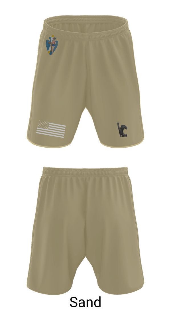 Athletic Shorts With Pockets, B Co 1/114th Maintenance, Army, Teamtime, Team time, sublimation, custom sports apparel, team uniforms, spirit wear, spiritwear, sports uniforms, custom shirts, team store, custom team store, fundraiser sports, apparel fundraiser