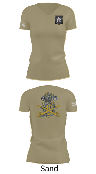 5-17 68237132 Women's Short Sleeve V-neck Shirt - 88