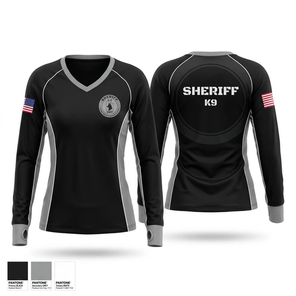 Old School Cotton Feel Shirt, SHERIFF K9 UNIT, Police, Teamtime, Team time, sublimation, custom sports apparel, team uniforms, spirit wear, spiritwear, sports uniforms, custom shirts, team store, custom team store, fundraiser sports, apparel fundraiser