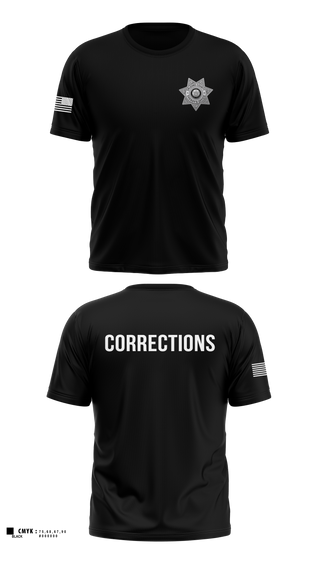 Short Sleeve Performance Shirt, Orleans County Corrections, Police, Teamtime, Team time, sublimation, custom sports apparel, team uniforms, spirit wear, spiritwear, sports uniforms, custom shirts, team store, custom team store, fundraiser sports, apparel fundraiser
