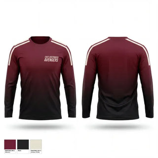 Long Sleeve Performance Shirt, East Greenwich Avengers, Men's Lacrosse, Teamtime, Team time, sublimation, custom sports apparel, team uniforms, spirit wear, spiritwear, sports uniforms, custom shirts, team store, custom team store, fundraiser sports, apparel fundraiser