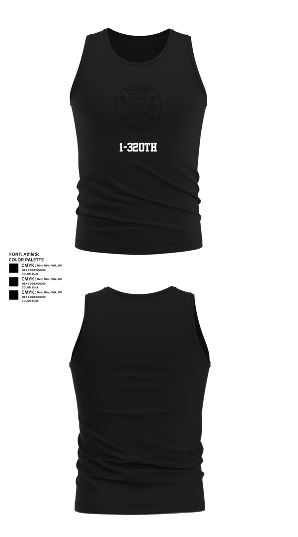 Tank Top, 1-320th, , Teamtime, Team time, sublimation, custom sports apparel, team uniforms, spirit wear, spiritwear, sports uniforms, custom shirts, team store, custom team store, fundraiser sports, apparel fundraiser