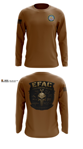 Long Sleeve Performance Shirt, EFAC, Navy, Teamtime, Team time, sublimation, custom sports apparel, team uniforms, spirit wear, spiritwear, sports uniforms, custom shirts, team store, custom team store, fundraiser sports, apparel fundraiser