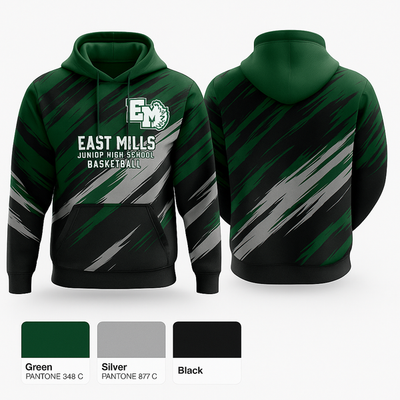 East Mills Junior High School Basketball 95253218 Hoodie - 41