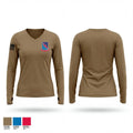 323rd military intelligence battallion 77385812 Women's Long Sleeve V-neck Shirt - 1