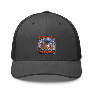 Bigger den yourz kennelz 20152754 Retro Trucker Hat | Yupoong 6606