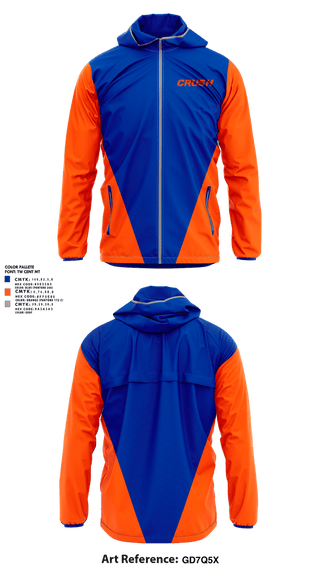 Windbreaker, Boise Crush, Baseball, Teamtime, Team time, sublimation, custom sports apparel, team uniforms, spirit wear, spiritwear, sports uniforms, custom shirts, team store, custom team store, fundraiser sports, apparel fundraiser